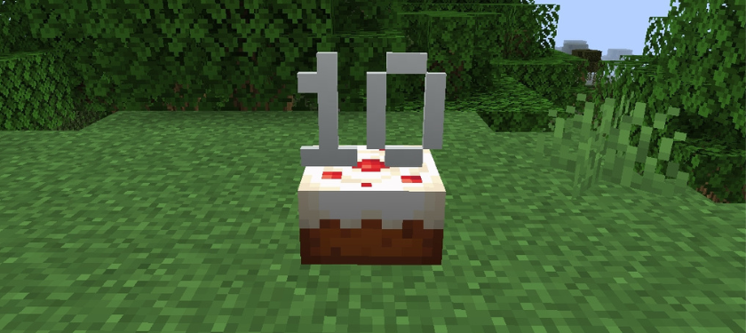 Place the cake Minecraft